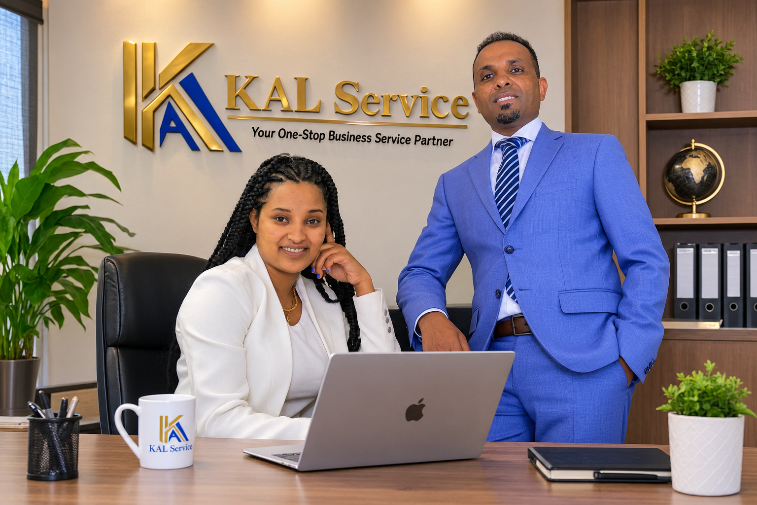 KAL Service team at their office